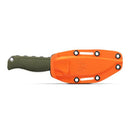 Benchmade Steep Country Hunter Dark Olive Santoprene with Satin Blade Finish