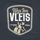 Boerboel Kids T-Shirt – Printed “Wys” Petrol Blue