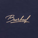 Boerboel Ladies T-Shirt – Metallic Puff Print Navy