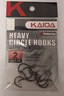 Kaida BS04 Heavy Circle Fishing Hooks Size 2