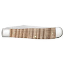 Zippo Natural Curly Maple Wood Trapper Pocket Knife