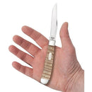 Zippo Natural Curly Maple Wood Trapper Pocket Knife