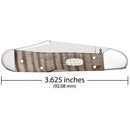 Zippo Natural Curly Maple Mini CopperLock Pocket Knife