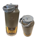 Bison Belly Flask 1.9L with Screw lid and Handle