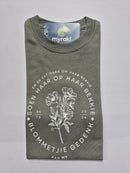 Myraki Girls Blommetjie Olive T-Shirt