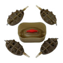 EXC Method Carp 5pc Feeder Set 30g-60g with mold