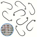 Kaida Black Nickel Super Sharp JIG Hooks