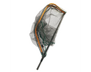 Kaida 65x55cm Rubberized nylon Folding Fish Landing Net with 85cm Handle