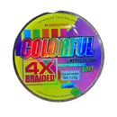 Kaida Colorful 4X Braided Fishing Line 300M 0.25mm 19.92Kg