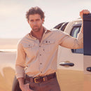 Boerboel Men’s Kalahari Shirt L/S – Stone