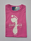 Myraki Girls Little Explorer Pink T-Shirt