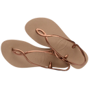 Havaianas Ladies Luna Sandals Rose Gold