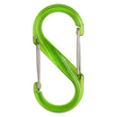 Nite Ize No4 Green S-Biner Plastic Double Gated Carabiner