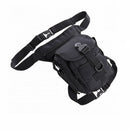 Silver Knight Multi-Purpose Tactical Drop Leg Gun Bag - Black
