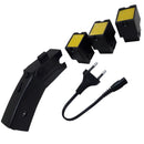 Stun Gun with 3 x 5m Gunpowder cartridges and pouch
