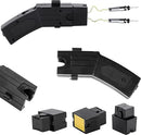 Stun Gun with 3 x 5m Gunpowder cartridges and pouch