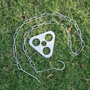Stainless Steel Survival Tripod Stand Kit