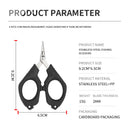 Tunala Stainless Steel Fishing Scissors Inox 9cm