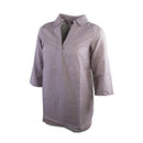 Wildebees WLA043 Ladies Smudge Grey Crosshatch Swing Tunic