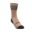 Boerboel Ladies Long Outdoor Cotton Sock Khaki & Charcoal “Wys”