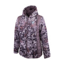 Wildebees WBL530 Ladies Teddy Bonded Puffer Jacket - Bark/Charcoal