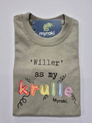 Myraki Girls Willer as my Krulle Stone T-Shirt