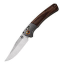 Benchmade Crooked River DymondWood with Satin Blade Finish
