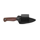 Benchmade Dacian Brown Micarta Handle with Blue Titanium Cerakote Blade Finish
