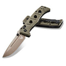 Benchmade Mini Adamas Olive Drab G10 with Flat Earth Blade Coating
