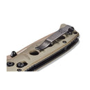 Benchmade Mini Adamas Olive Drab G10 with Flat Earth Blade Coating