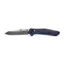 Benchmade Osborne Denim Micarta Handle with StoneWash Blade Finish