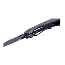 CRKT Pilar Large Folder Stainless Steel Handle with Black StoneWash Blade Finish