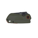 CRKT Overland Compact OD Green G10 with Black Stone Washed Blade