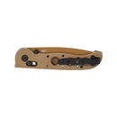 CRKT M16-02XD Tanto Crossbar Lock Desert Tan Grivory Handle with Tan EDP D2 Blade Finish