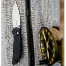 Kershaw Heist Duralock Black GFN with StoneWash Finish
