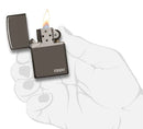 Zippo Classic Black Ice Zippo Logo