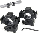 25/30mm Picatinny medium Mount with Tripple Picatinny Rail
