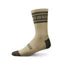 Boerboel Men’s Long Outdoor Cotton Sock Khaki & Tobacco “Wys”