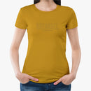 Boerboel Ladies Premium Cotton T-Shirt Printed – Mustard Tee