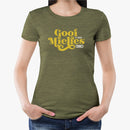Boerboel Ladies Premium Cotton T-Shirt Printed – Green “Mielies” Tee