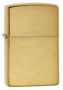 Zippo Solid Brass BR FIN